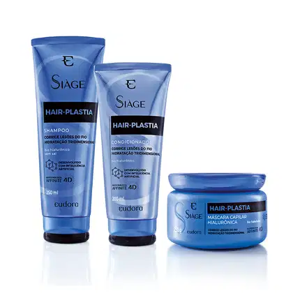 Imagem do produto Combo Siàge Hair Plastia Shampoo + Máscara + Condicionador