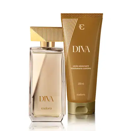 Imagem do produto Combo Diva: Desodorante Colônia 100ml + Loção Corporal 200ml