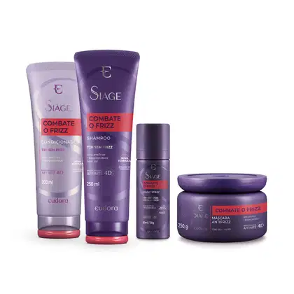 Imagem do produto Combo Siàge Combate o Frizz (4 itens)