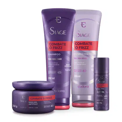 Imagem do produto Combo Siàge Combate o Frizz (4 itens)