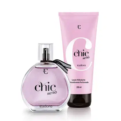 Imagem do produto Combo Chic Retrô: Desodorante Colônia  95ml + Loção Hidratante Desodorante Corporal 200ml