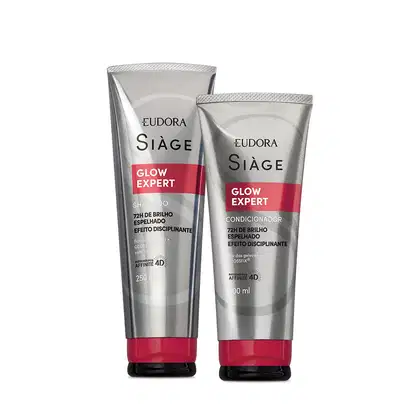 Imagem do produto Combo Siàge Glow Expert: Shampoo 250ml + Condicionador 200ml