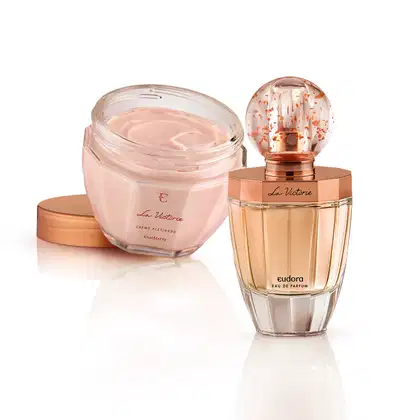 Imagem do produto Combo La Victorie: Eau de Parfum 75ml + Creme Acetinado Hidratante Desodorante 250g