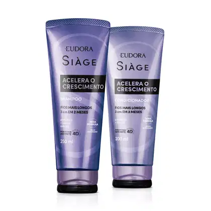 Imagem do produto Combo Siàge Acelera o Crescimento: Shampoo 250ml + Condicionador 200ml