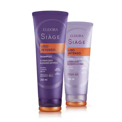 Imagem do produto Kit Eudora Siàge Liso Intenso Duo (2 Produtos)