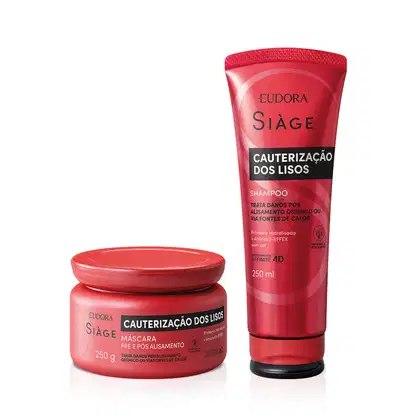 Imagem do produto Combo Siàge Cauterização dos Lisos: Shampoo 250ml + Máscara 250g