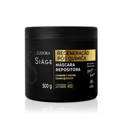 Imagem do produto Máscara Repositora Siàge Expert Regeneração Pós Química 500g