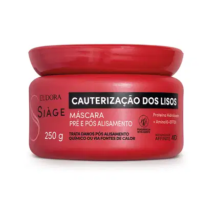 Imagem do produto Eudora Siàge Cauterização dos Lisos - Máscara Capilar 250g