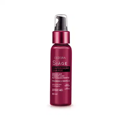 Imagem do produto Eudora Siàge Hot Therapy Cauterização dos Fios - Sérum Capilar 60ml
