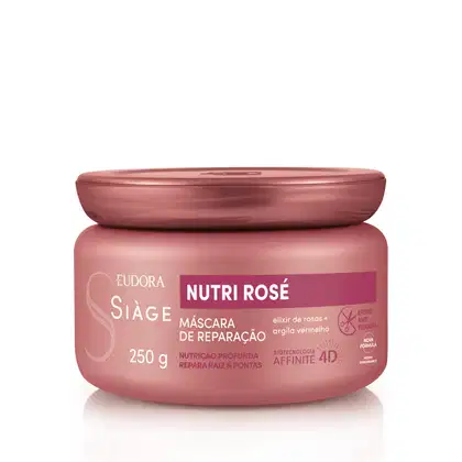 Imagem do produto Eudora Siàge Nutri Rosé - Máscara Capilar 250g