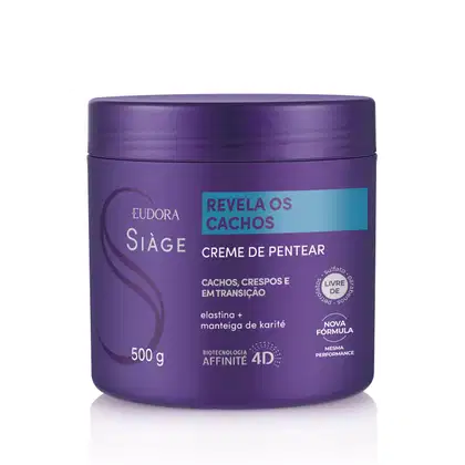 Imagem do produto Creme Para Pentear Siàge Revela Os Cachos 500g