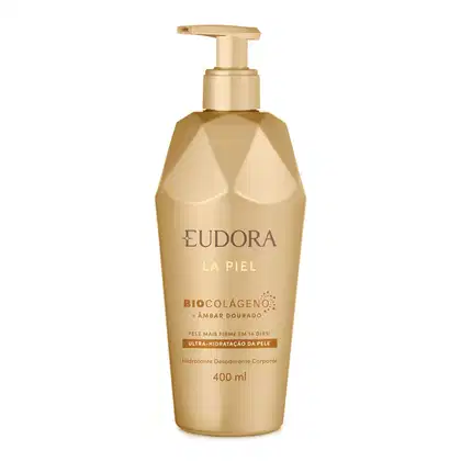 Imagem do produto Hidratante Desodorante Corporal La Piel Ultra-Hidratação da Pele Âmbar Dourado 400ml