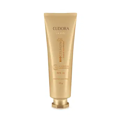 Imagem do produto Creme Hidratante para Mãos FPS 15 La Piel Âmbar Dourado 50g