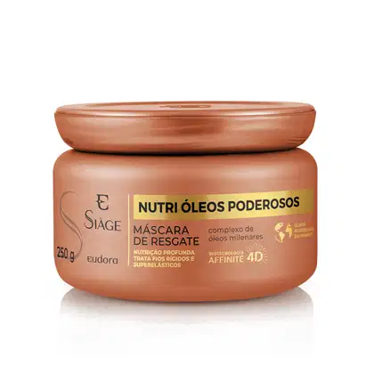 Imagem do produto Máscara Capilar Siàge Nutri Óleos Poderosos 250g