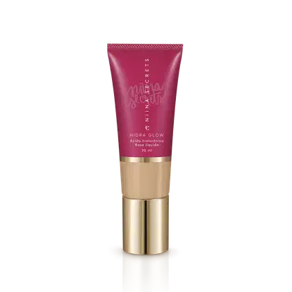 Imagem do produto Base Líquida Niina Secrets Hidra Glow Cor 10 30ml