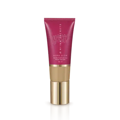 Imagem do produto Base Líquida Niina Secrets Hidra Glow Cor 40 30ml
