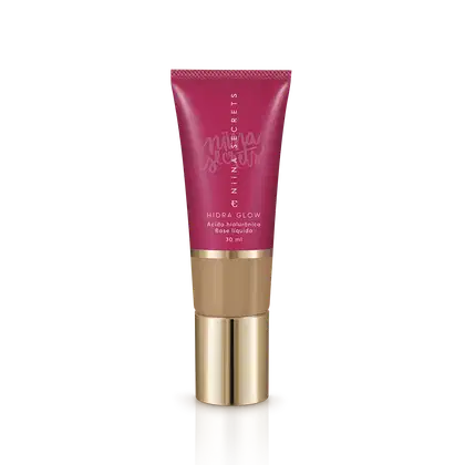 Imagem do produto Base Líquida Niina Secrets Hidra Glow Cor 55 30ml