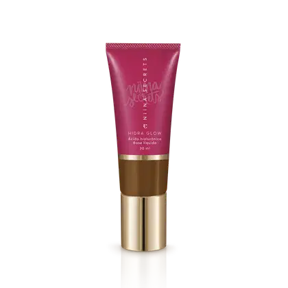 Imagem do produto Base Líquida Niina Secrets Hidra Glow Cor 90 30ml