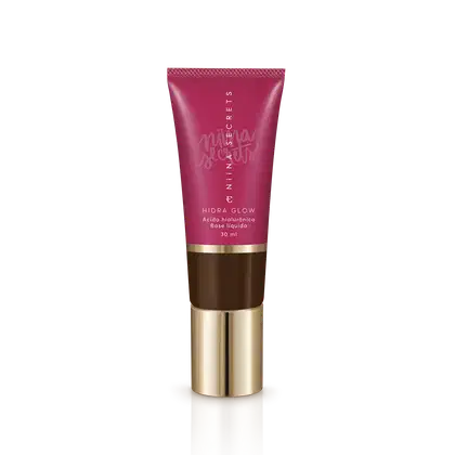 Imagem do produto Base Líquida Niina Secrets Hidra Glow Cor 100 30ml