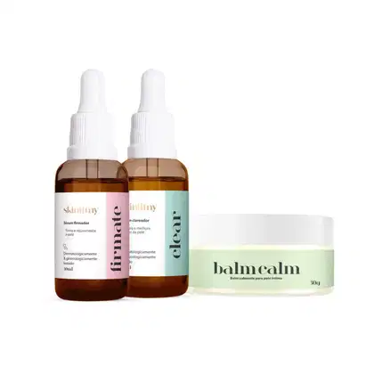 Imagem do produto Skintimy Kit Sérum Firmador + Clareador + Balm Calm | 30g | 30ml