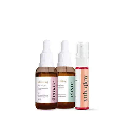Imagem do produto Skintimy Kit Sérum Clear + Firmate + Gloss Vulv Glow - Clareamento, Firmeza e Beleza Íntima