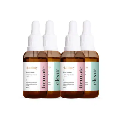 Imagem do produto Skintimy Kit Sérum Clareador + Firmador | Clear e Firmate | 4 Unidades - 30ml