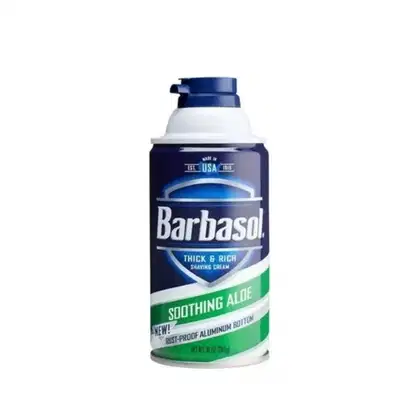 Imagem do produto Kit Espuma de Barbear Barbasol Aloe - 283g (com 6 unidades)
