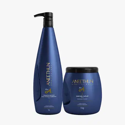 Imagem do produto Kit Aneethun Linha A - Shampoo 1L + Máscara 1kg