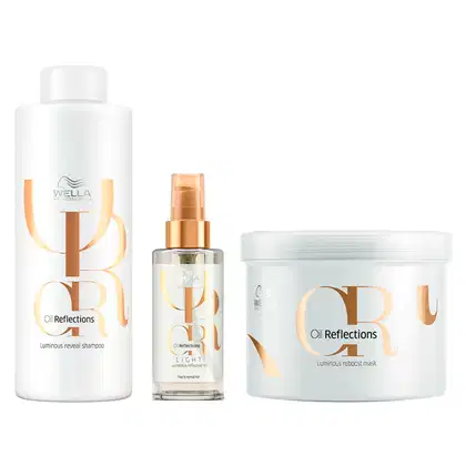 Imagem do produto Kit Wella Professionals Oil Reflections Light Salon Treatment (3 Produtos)