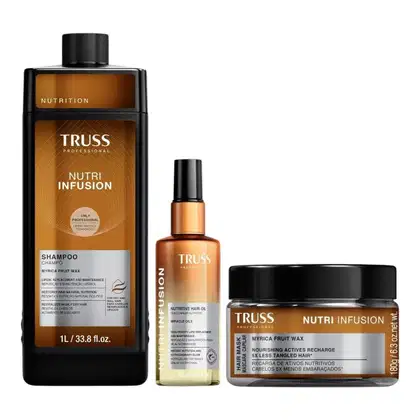 Imagem do produto Kit Truss Nutri Infusion - Shampoo 1L + Máscara 180g + Óleo 60ml