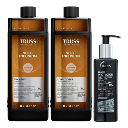 Imagem do produto Kit Truss Nutri Infusion - Shampoo 1L + Condicionador 1L + Hair Protector 250ml