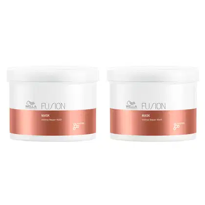 Kit Wella Professionals Fusion Double Mask, 2 unidades.
