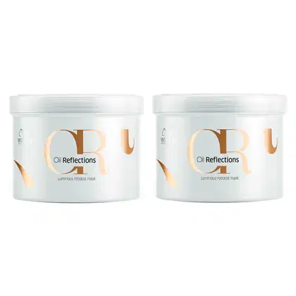 Imagem do produto Kit Wella Professionals Oil Reflections Luminous Reboost Double Mask (2 Unidades)