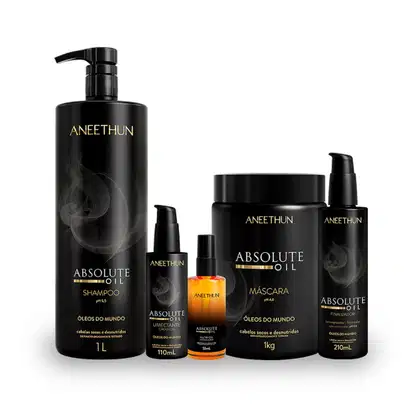 Imagem do produto Kit Aneethun Absolute Oil Completo Grande (5 Produtos)