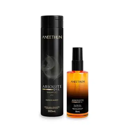 Imagem do produto Kit Aneethun Absolute Oil - Shampoo 300ml + Óleo 55ml