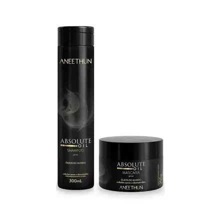 Imagem do produto Kit Aneethun Absolute Oil - Shampoo 300ml + Máscara 250g