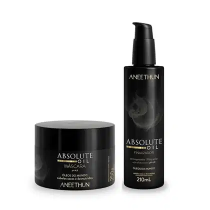 Imagem do produto Kit Aneethun Absolute Oil Máscara 250g + Finalizador 210ml