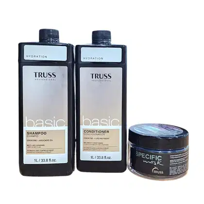 Imagem do produto Kit Truss Basic - Shampoo 1L + Condicionador 1L + Máscara Specific 180g