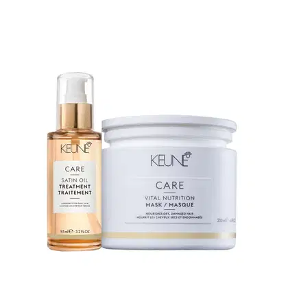 Imagem do produto Kit Keune Care Vital Nutrition - Máscara 200ml + Satin Oil 95ml