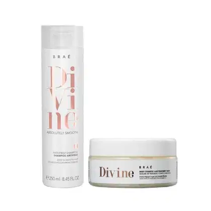 Imagem do produto Kit Braé Divine - Shampoo 250ml + Máscara 200g