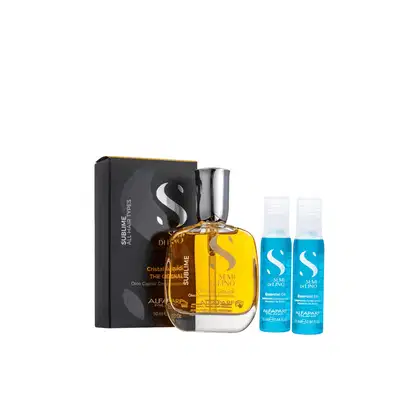 Imagem do produto Kit Alfaparf Reparador de Pontas 50ml e 2 Ampolas Semi Di Lino