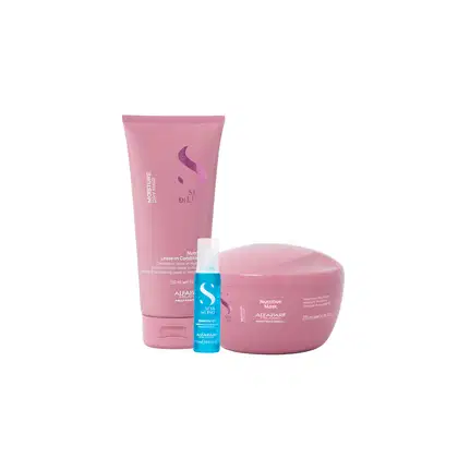 Imagem do produto Kit Moisture Máscara, Condicionador e Ampola - Alfaparf