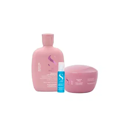 Imagem do produto Kit Moisture Shampoo, Máscara e Ampola - Alfaparf