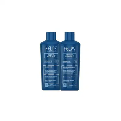 Imagem do produto Kit Shampoo e condicionador Banho de Verniz - Felps