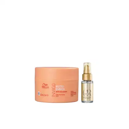 Imagem do produto Kit Wella Professionals Invigo Nutri-Enrich & Oil Reflections Duo Tratamento (2 Produtos)