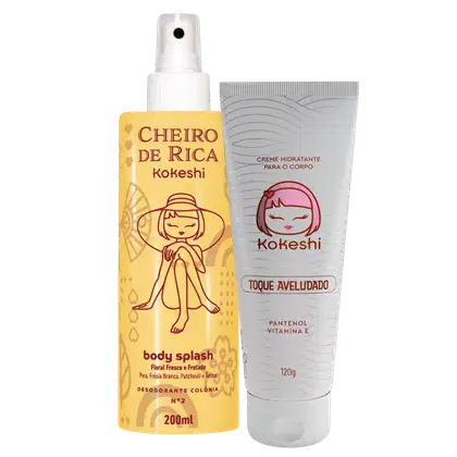 Imagem do produto Kit Mulheres Ricas Cheiro Rica N2 Hidratante Corporal Floral Fresco Frutado