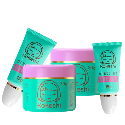 Imagem do produto Super Kit Renovadores Faciais Kokeshi Hdratação Renovação