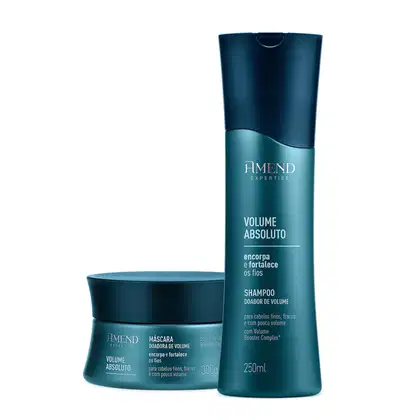 Imagem do produto Kit Shampoo e Máscara Amend Expertise Volume Absoluto
