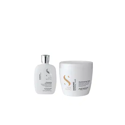 Imagem do produto Kit Diamond Shampoo 250ml e Máscara 500ml - Alfaparf