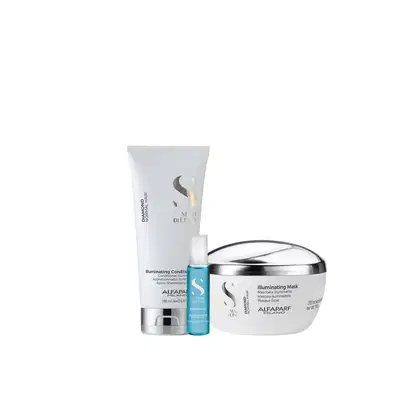 Imagem do produto Kit Diamond Máscara, condicionador e Ampola - Alfaparf